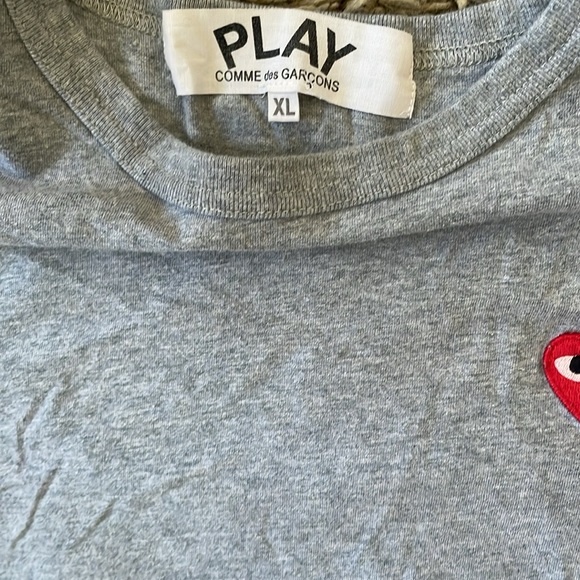 Comme des Garçons play heart t shirt - Picture 2 of 3